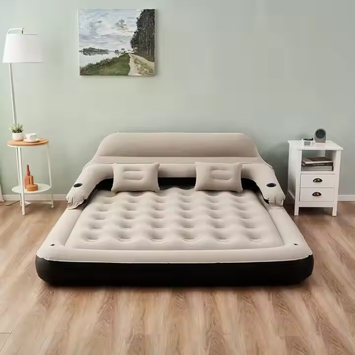 🛏️ Queen Size Air Mattress Sofa Bed 🌟 203*183*72cm