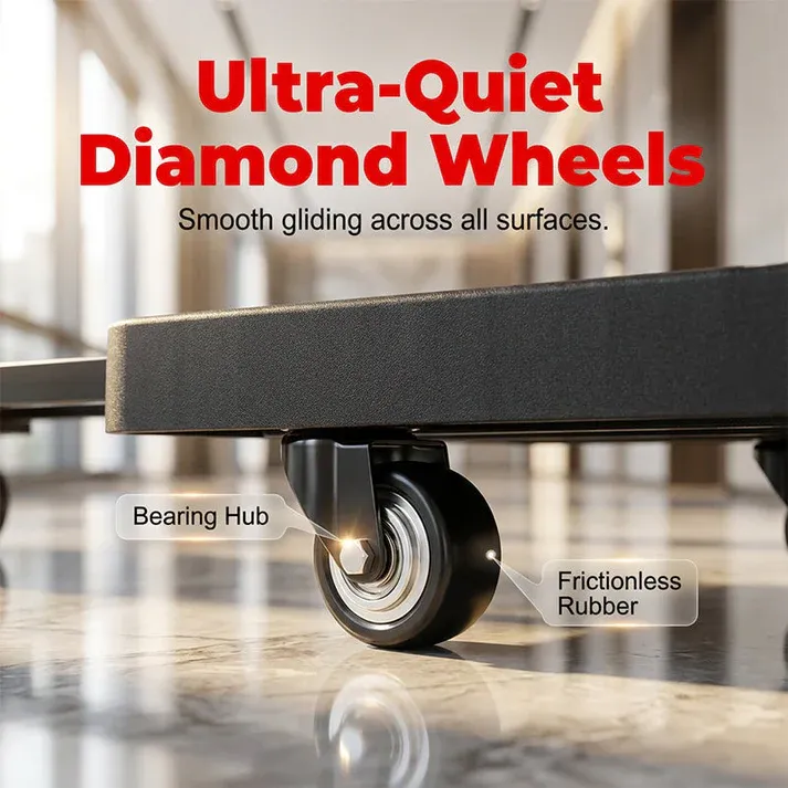 🛒 Heavy-Duty Folding Cart | Lightweight at 3.1 kg with High Load Capacity