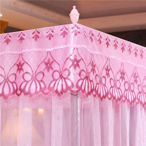 🛏️✨ KING & QUEEN SIZE MOSQUITO NET 180×200 CM – PRINCESS STYLE LACE CANOPY! ✨🛏️