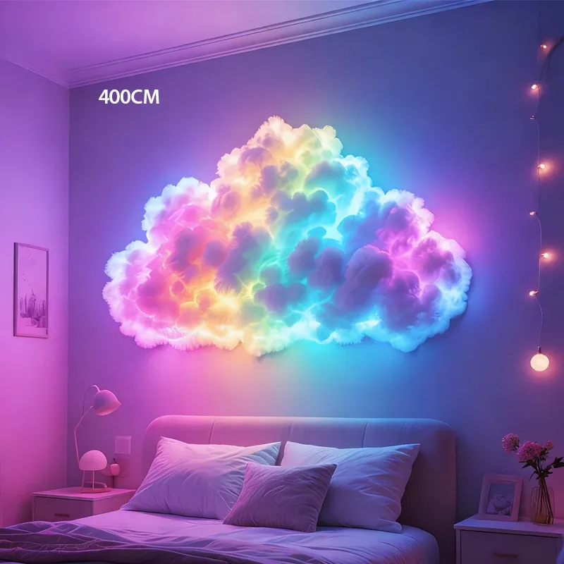 DIY USB-Powered Thundercloud LED Light Decor🌈☁️