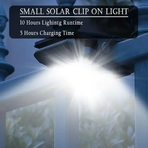 🌞💡 SOLAR CLIP LIGHT WITH MOTION SENSOR – SMART AUTO LIGHTING ANYWHERE! 💡🌞