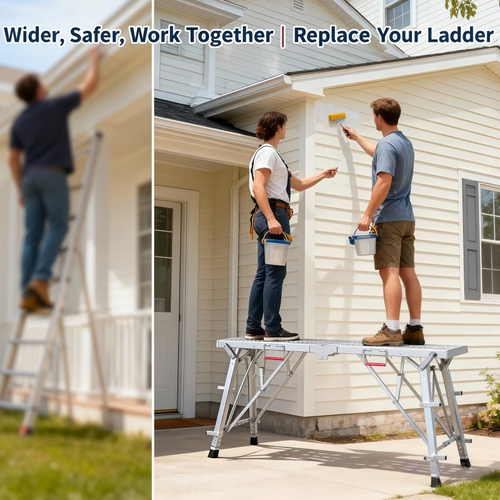 Portable Adjustable Height Support Platform