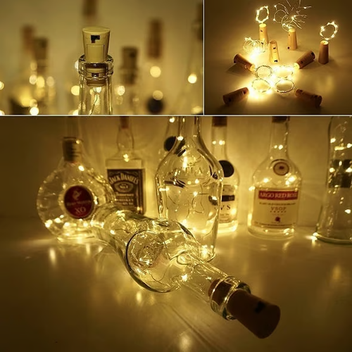 BOTTLE LIGHTS ( Battery Included - Replaceable )(10PCS)