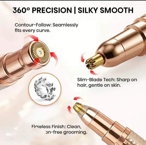 3-in-1 Facial & Eyebrow Hair Trimmer