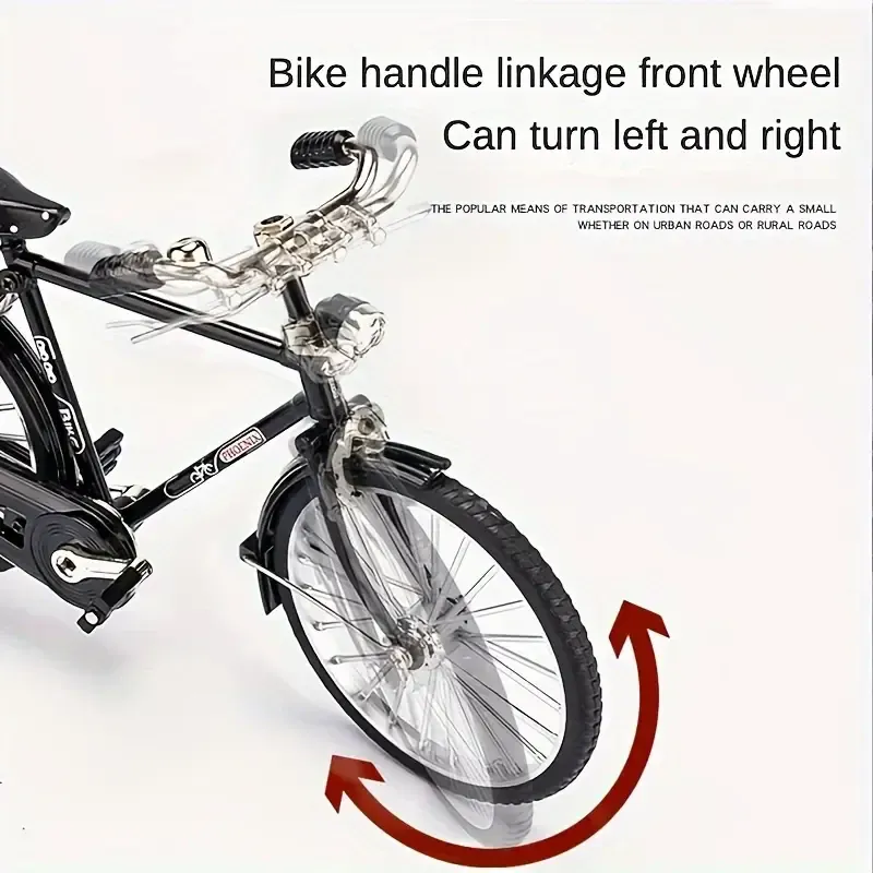 Vintage Alloy Bicycle Model Kit – DIY Retro Charm in 51 Pieces!