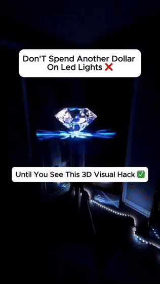 3D Hologram LED Fan Projector