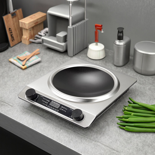Commercial Electric Pattern Cooking 3500W Touch Control Stove Heating Radiant Infrared Cooker Induction Cooker Parts