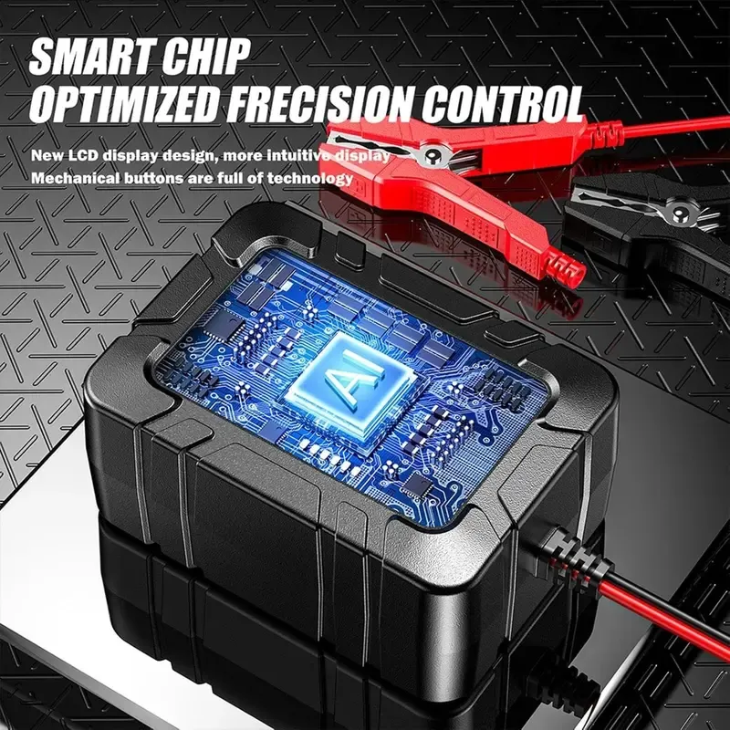 Smart Trickle Battery Charger and Maintainer(1.5A 6-12V)