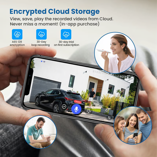1080P Outdoor Camera Wireless WiFi-Home Security Cameras Wireless Outdoor