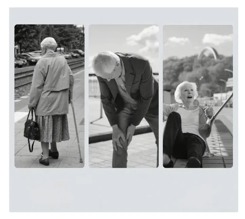 2-in-1 Foldable Cane With Chair