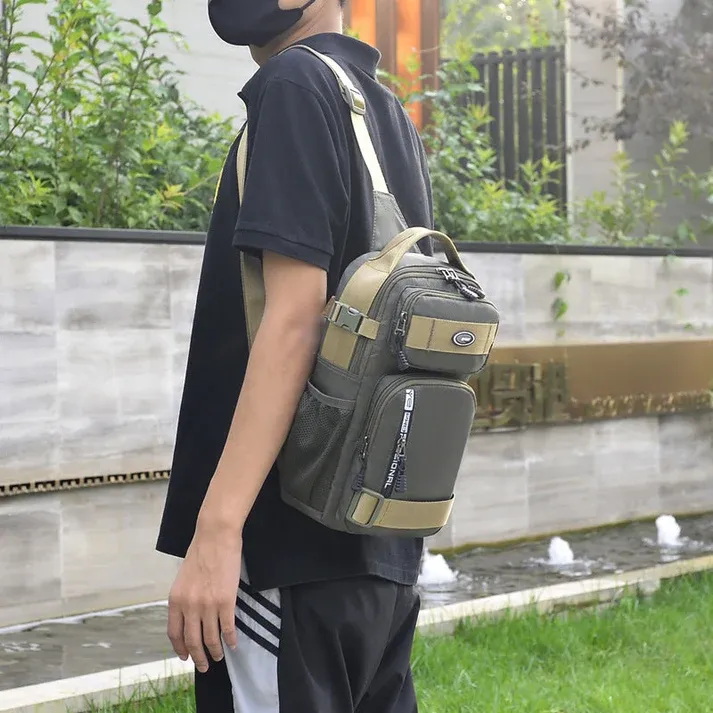 Adjustable Oxford Cloth Casual Chest Bag