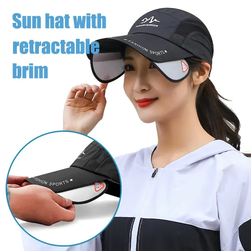All-in-One Outdoor Hat – Foldable Brim, Neck Cover & Cool Comfort for Any Adventure!