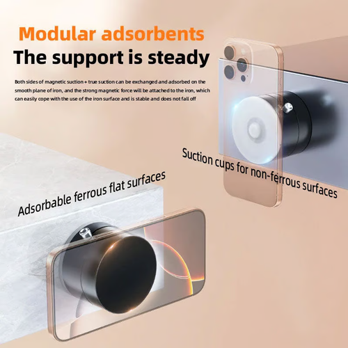 🎁 Vacuum Suction Magnetic Phone Stand