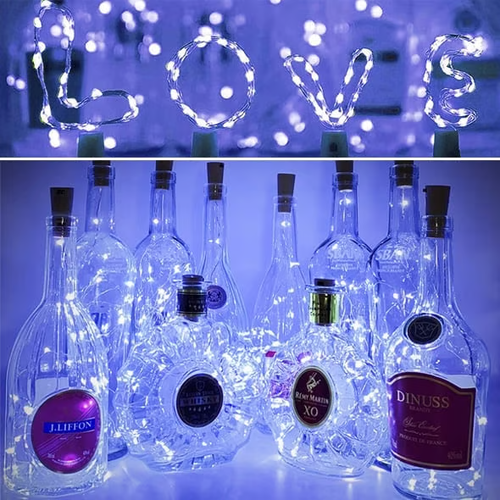 BOTTLE LIGHTS ( Battery Included - Replaceable )(10PCS)