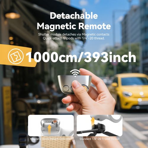 Magnetic Smartphone Camera Grip