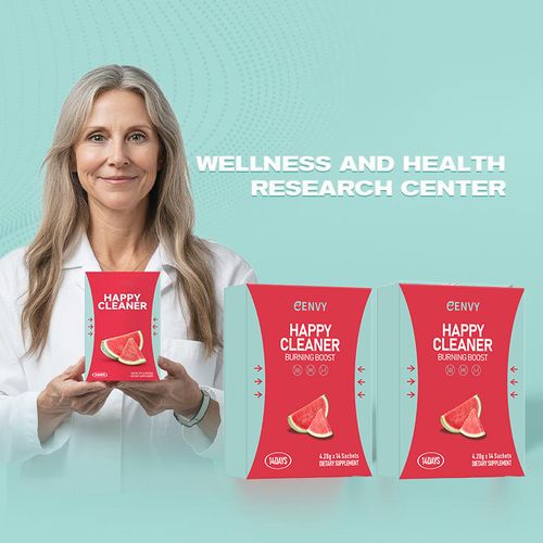 New Upgrade Watermelon Flavor Happy Cleaner Superfood Powder – Sugar-Free Berry Drink Mix, Antioxidant & Digestion Support, Vegan, Non-GMO, Gluten-Free, 14 Packets