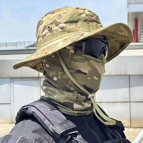 🔥🔥&Cooling Neck Gaiter Face Mask Boonie Hat Set