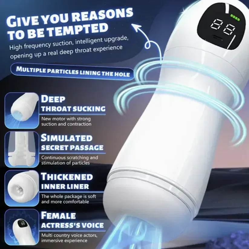Electric Masturbator Man Cup