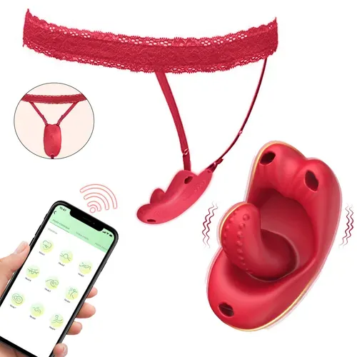 APP Mini Panty Vibrator Clitoral Vaginal Stimulator 10 Vibrations
