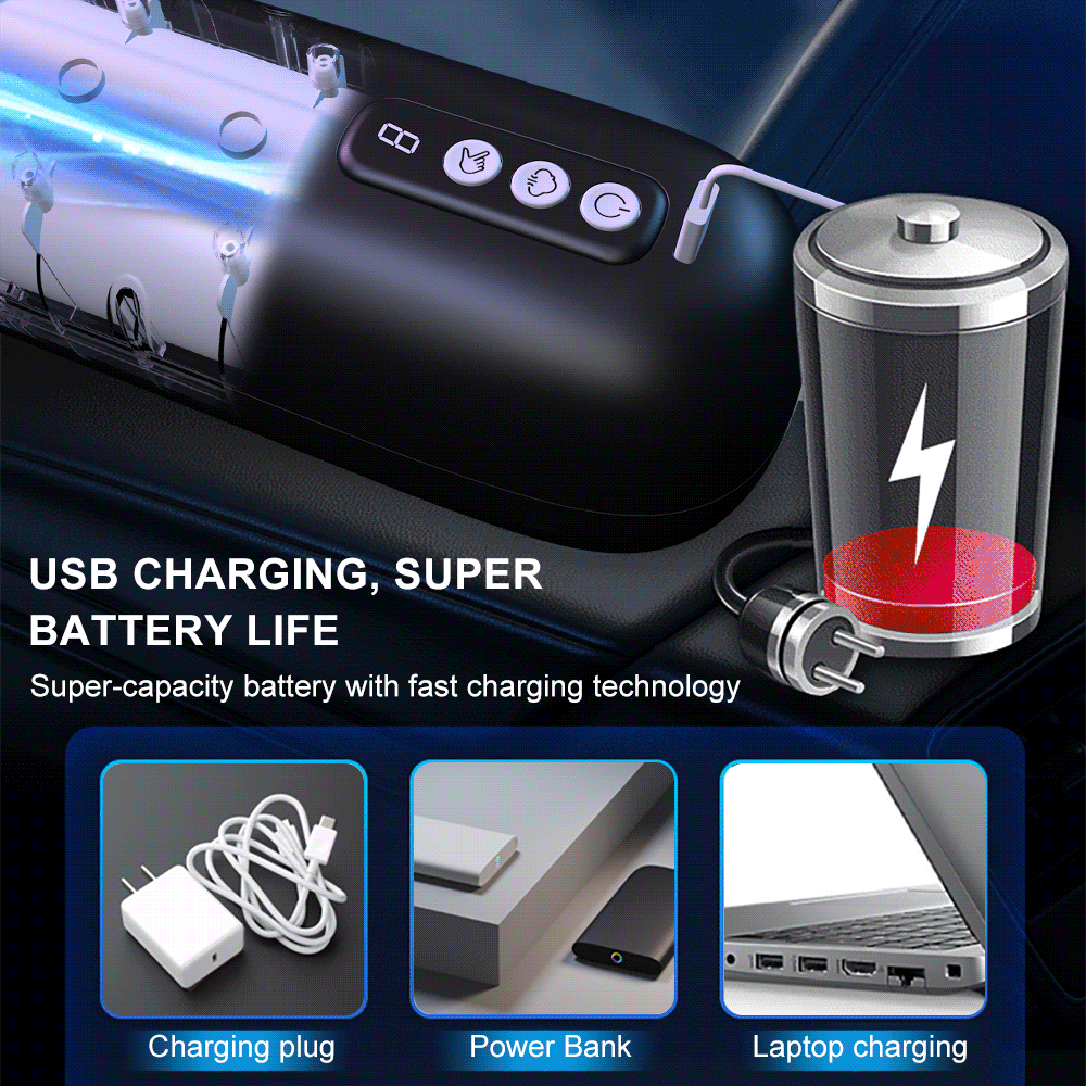 Multifunctional male masturbator with heating, voice control, rotation and automatic thrusting