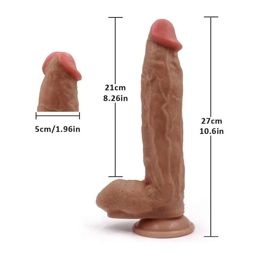 10.6 inch Huge Liquid Silicone Dildo