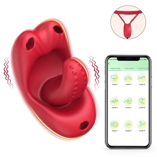 APP Mini Panty Vibrator Clitoral Vaginal Stimulator 10 Vibrations