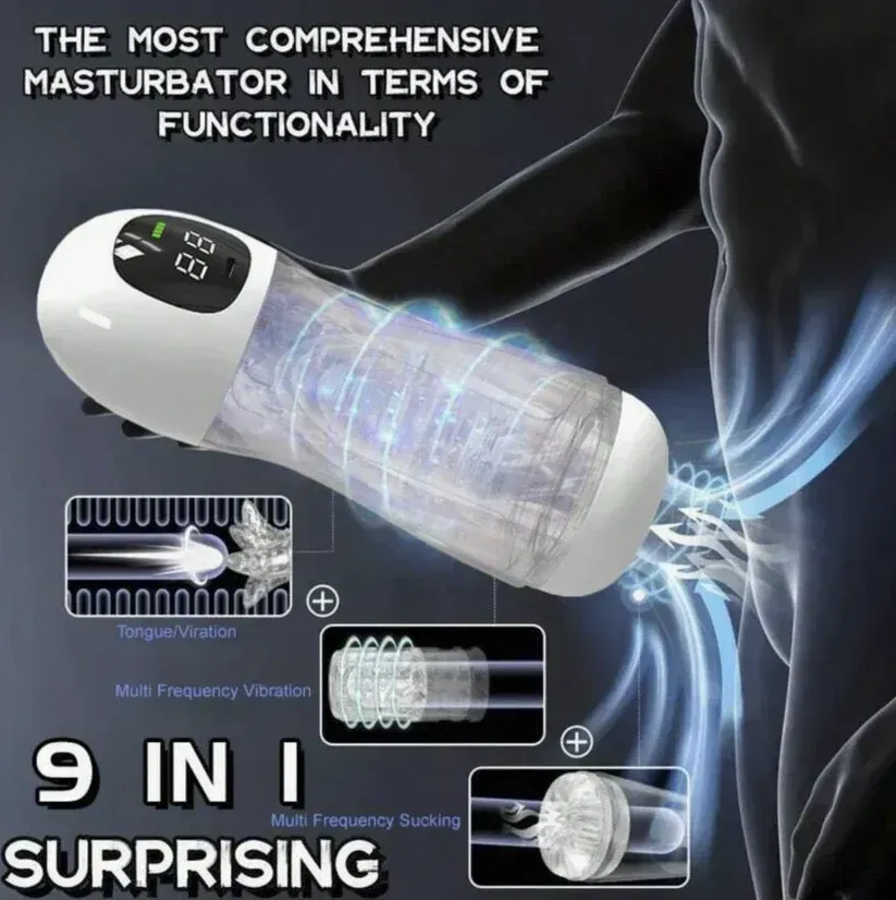 Electric Masturbator Man Cup