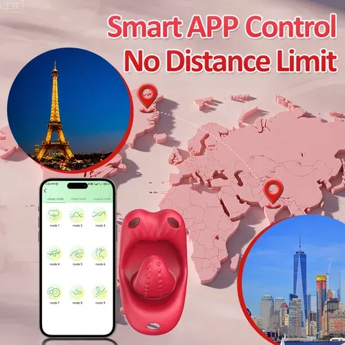 APP Mini Panty Vibrator Clitoral Vaginal Stimulator 10 Vibrations