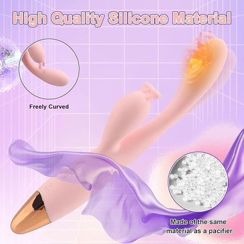 Heating G-Spot Rabbit Vibrator