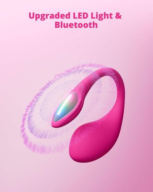 LOVENSE Wearable Lush 4.0 G-spot Bullet Vibrator, Bluetooth Remote Control Sex Toys for Women Female Couples Pleasure Tools