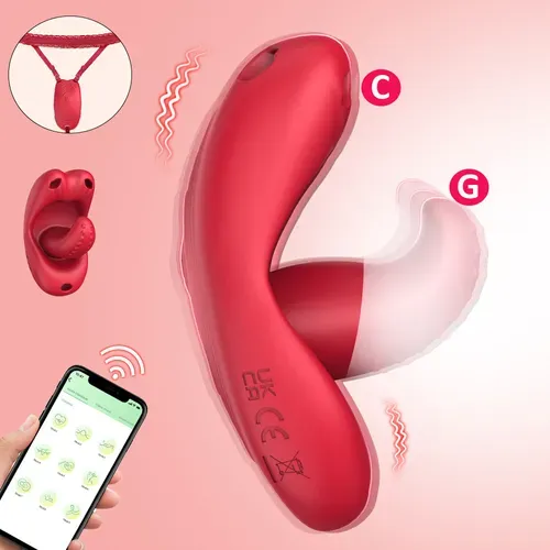 APP Mini Panty Vibrator Clitoral Vaginal Stimulator 10 Vibrations