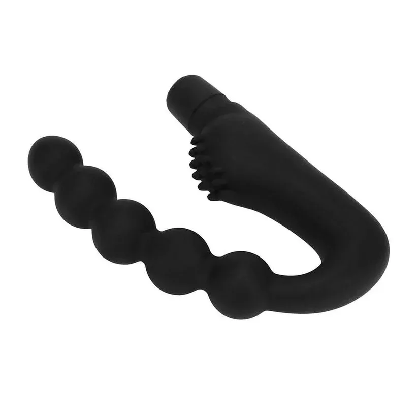10-Frequency Vibrating Tentacles Anal Beads