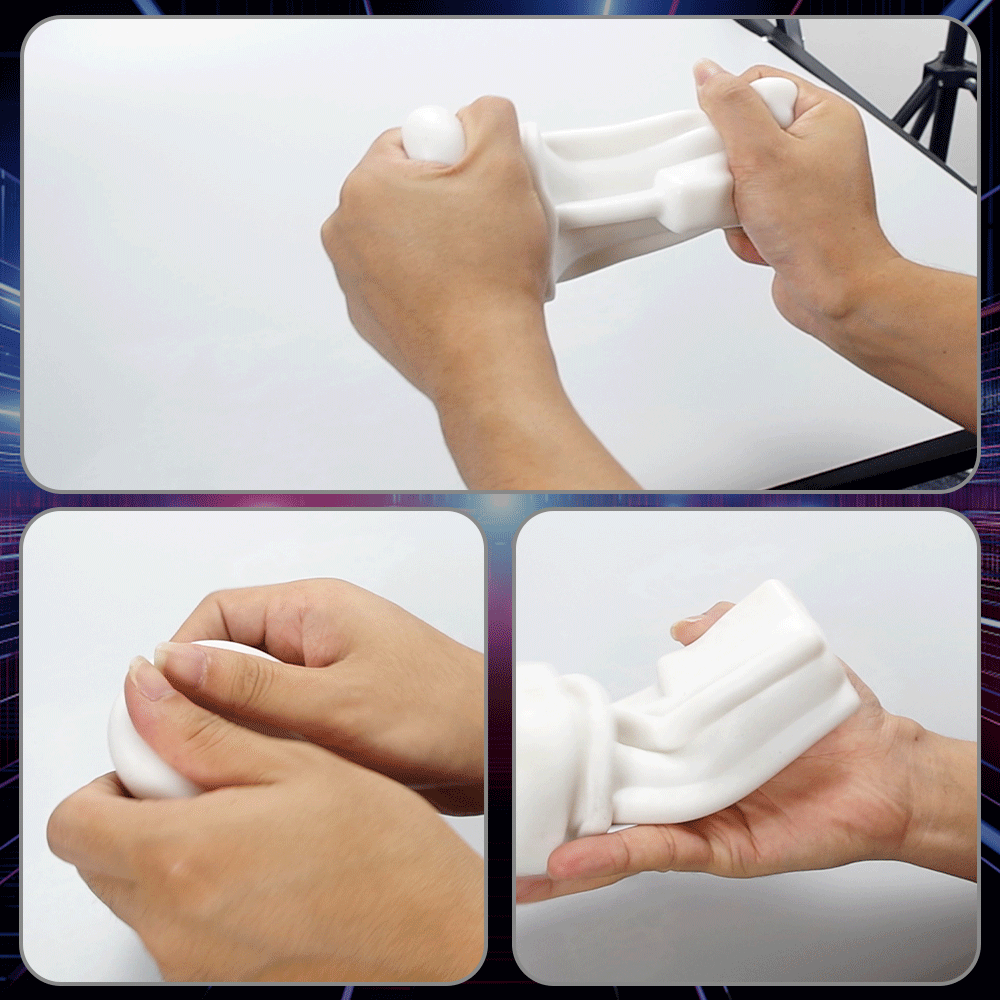 Multifunctional male masturbator with heating, voice control, rotation and automatic thrusting