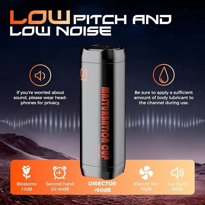 The Jiuai Automatic Electric Self-Retracting Masturbation Cup offers a realistic sexual sensation and customizable colors, making it suitable for male masturbation.