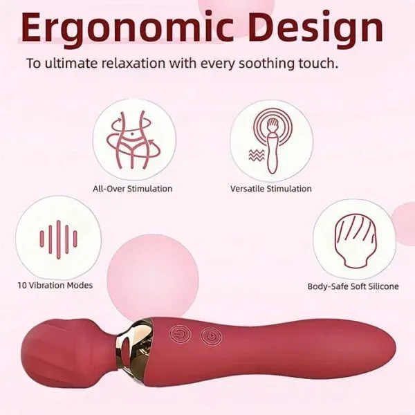 2-in-1 Wand Massager for Women