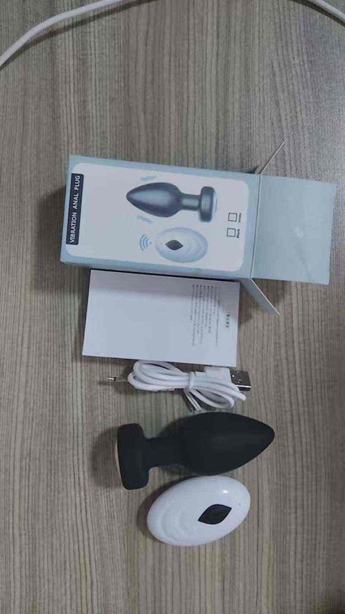 Anal Plug Sex Toys Vibrator with Remote Control – 10 Vibration Modes Rechargeable Waterproof Silicone Butt Plug Prostate Massager for Men and Women with LED Light, Black