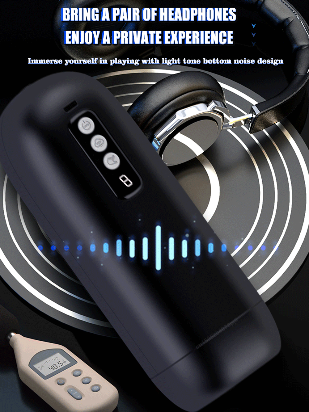 Multifunctional male masturbator with heating, voice control, rotation and automatic thrusting