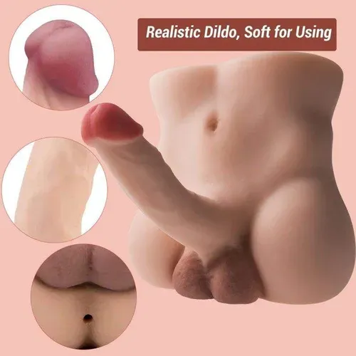 8.8Lb Bendable Penis Male Torso Sex Doll