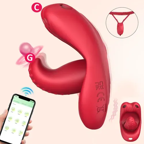 APP Mini Panty Vibrator Clitoral Vaginal Stimulator 10 Vibrations