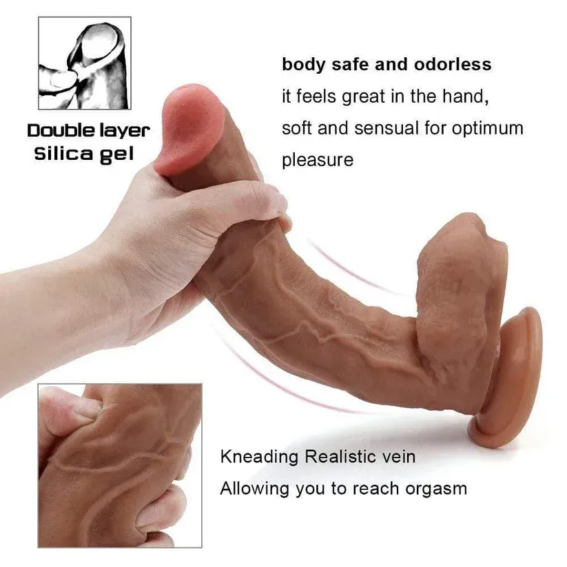 10.6 inch Huge Liquid Silicone Dildo