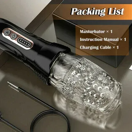TORNADO – Rotating Vibrating Masturbation Cup
