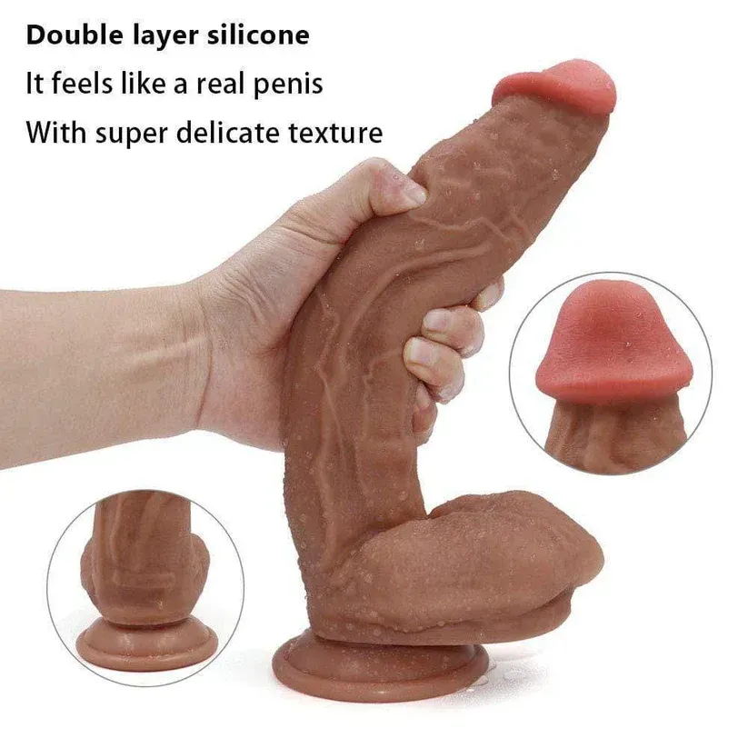 10.6 inch Huge Liquid Silicone Dildo