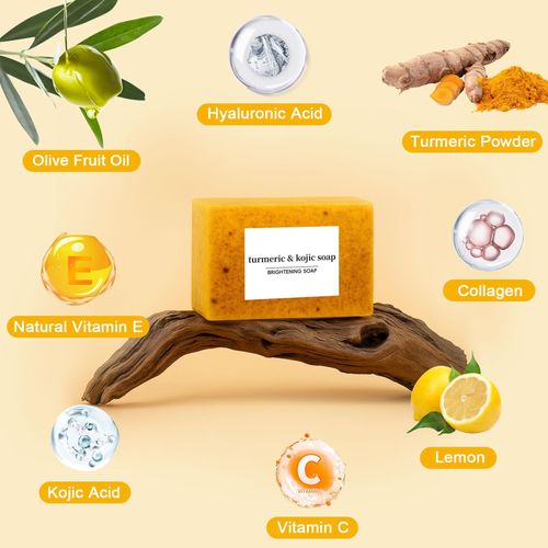 Europe America Bestselling  Natural Turmeric Soap
