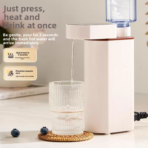 Portable Instant Hot Water Dispenser Electric Desktop Plastic Mini Water Heater for Home Office