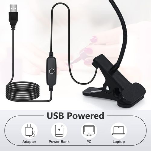 2Pcs Mini LED Nail Lamp 3W 5W Portable Nail Dryer UV Gel Polish Curing Light USB Professional Manicure Tool