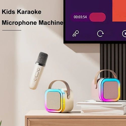 Portable Wireless Karaoke Speaker with 2 wireless Microphone