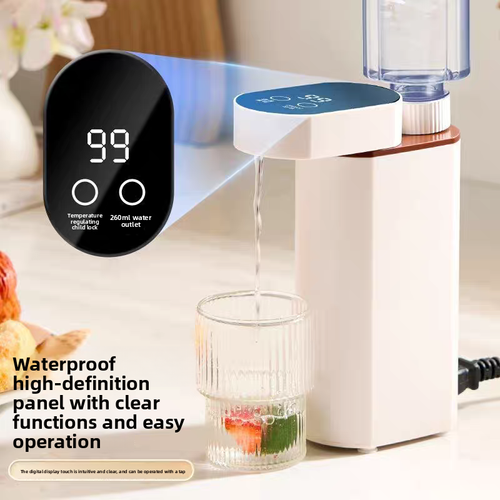 Portable Instant Hot Water Dispenser Electric Desktop Plastic Mini Water Heater for Home Office
