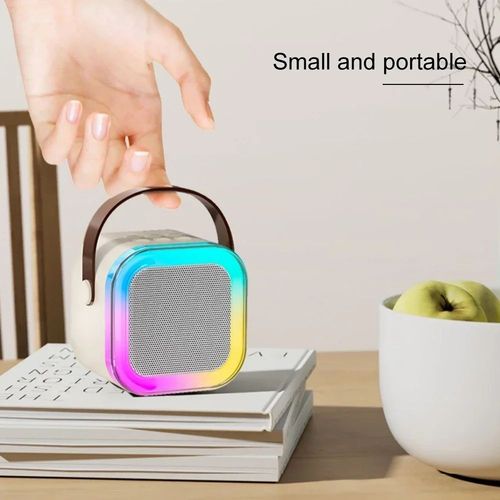Portable Wireless Karaoke Speaker with 2 wireless Microphone