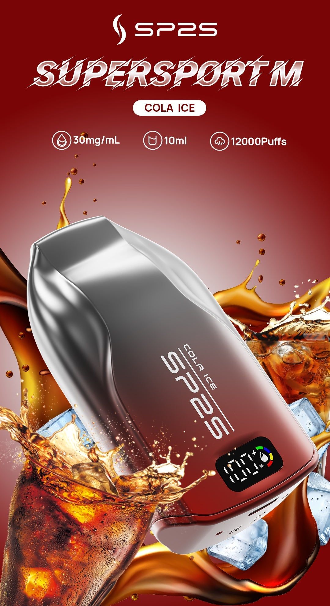 澳洲 Sp2s 9000口拋棄式/一次性電子煙