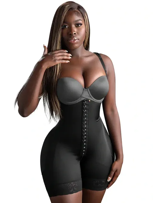 Stage 2 High Compression Faja, Zero Hip‑Pressure Hourglass Waist Sculpting Bodyshaper